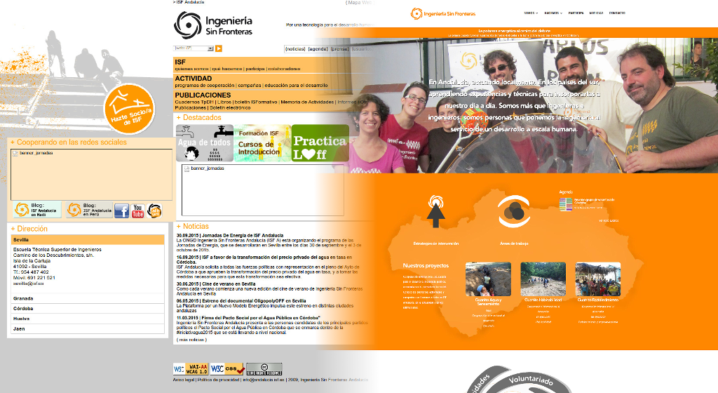 Presentamos… La nueva web de ISF Andalucía