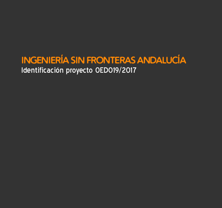 Identificación proyecto 0ED019/2017