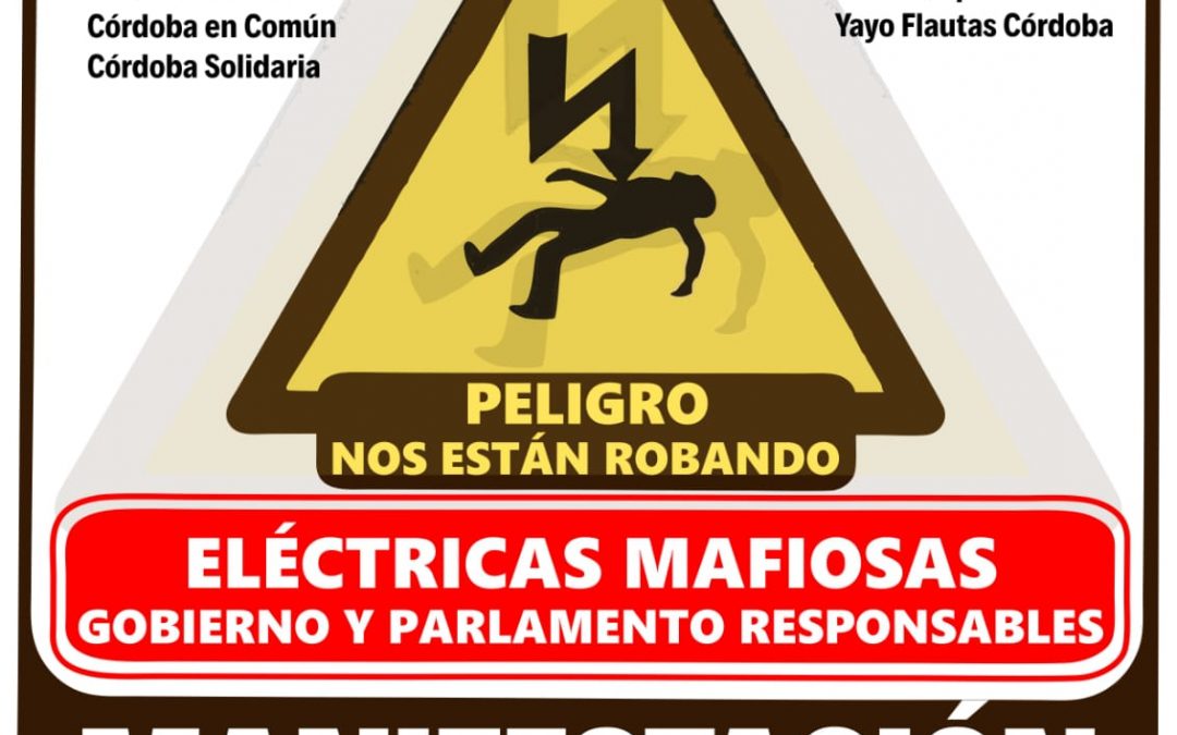 Movilización contra el abuso de las eléctricas
